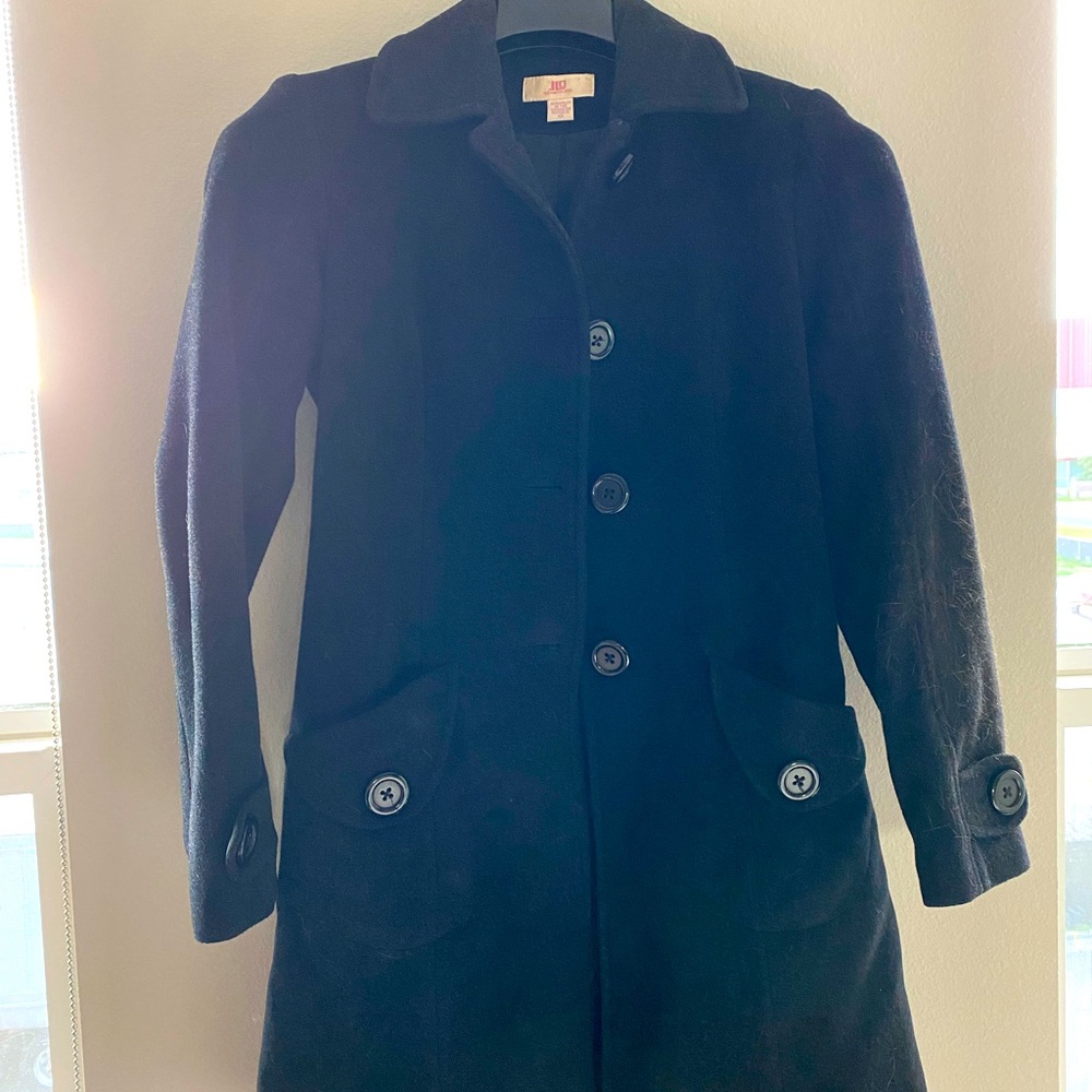 JLO pea coat